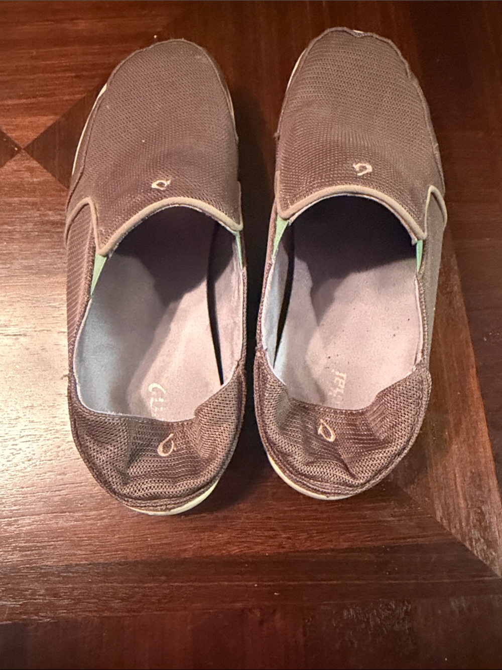 Casual Olukei Men's Slip-On Sneakers - Taupe size 14 - Picture 7 of 8